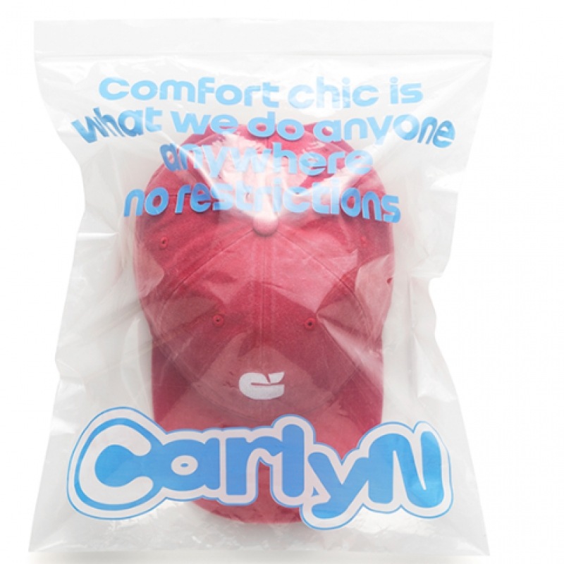 キャロリンニューロゴウォッシュキャップレッド_J74104010R キャロリンニューロゴウォッシュキャップレッド_J74104010R