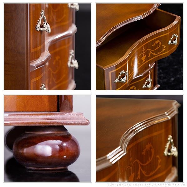 イタリア 家具 ヴェローナクラシック 丸脚3段チェスト W75cm 丸脚 輸入家具 アンティーク風 イタリア製 おしゃれ 高級感 木製 天然木 リモート 在宅 イタリア 家具 ヴェローナクラシック 丸脚3段チェスト W75cm 丸脚 輸入家具 アンティーク風 イタリア製 おしゃれ 高級感 木製 天然木 リモート 在宅