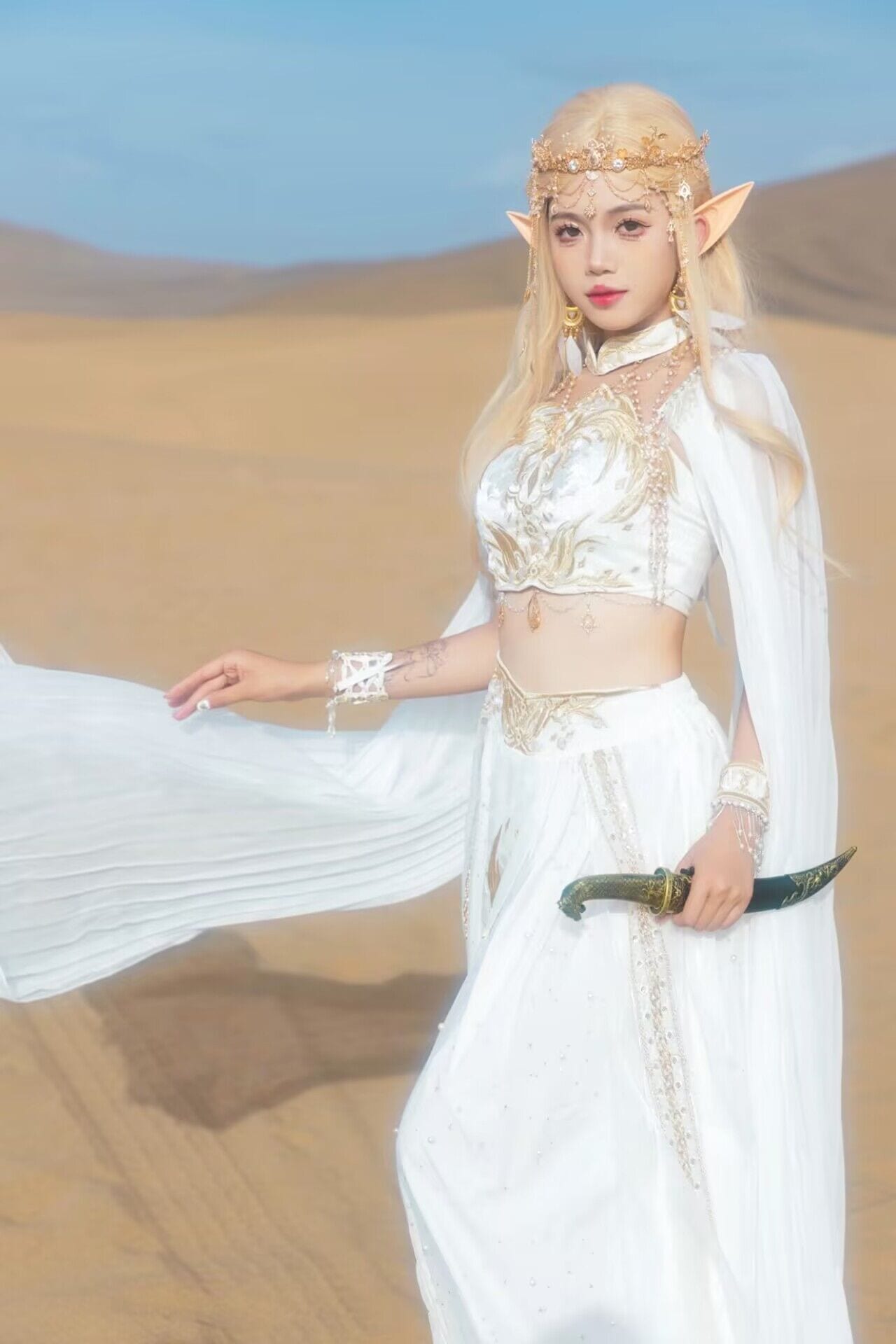 クラシックダンス服装砂漠旅レディース　ワンピース　コスプレ