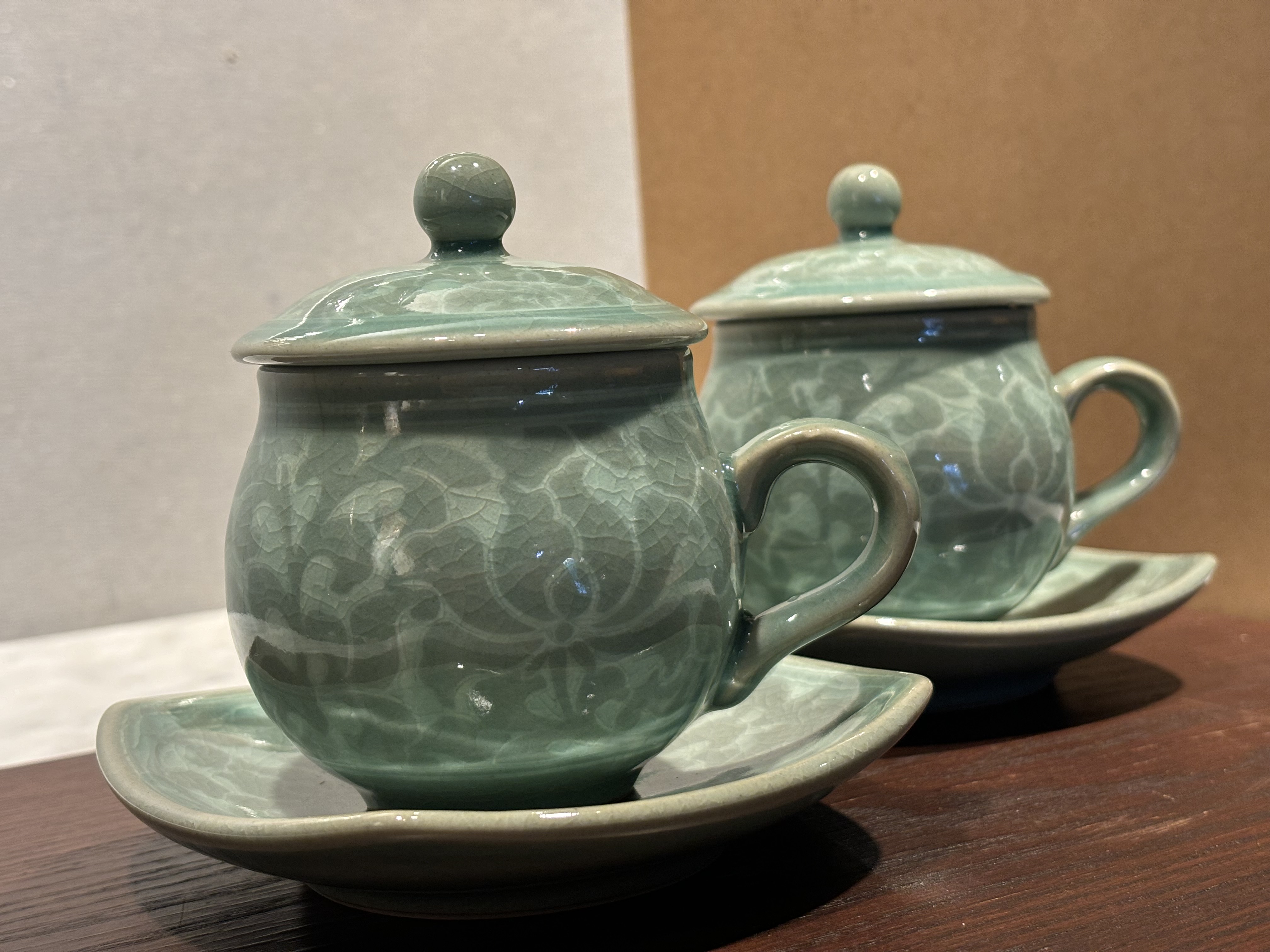 한국청자찻잔세트(커플세트) 한국청자찻잔세트(커플세트)