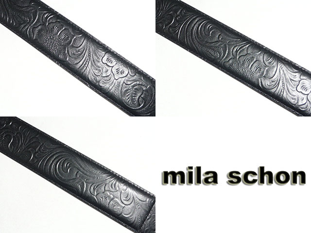 mila schon ミラショーン 幅広 牛革ベルト 32402-114 ikt02 mila schon ミラショーン 幅広 牛革ベルト 32402-114 ikt02