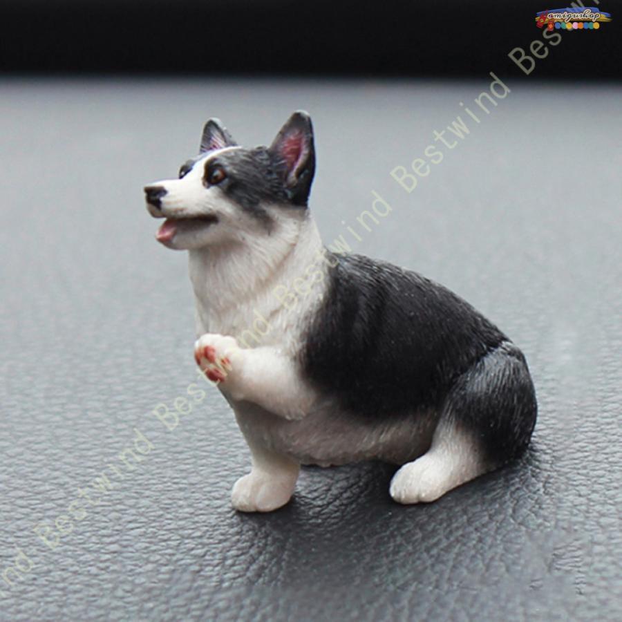 カーデコレーション 家の装飾 おきもの 可愛い 癒し 車内置物 アニマルオブジェ オーナメント 車飾り 車載用 本物そっくり犬 置物 3匹セット 可愛い 階段