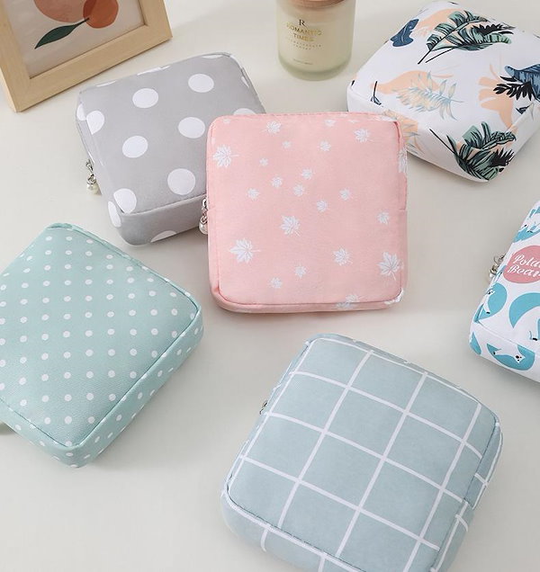 Qoo10] 【即納】ナプキン用ポーチ サニタリーポー