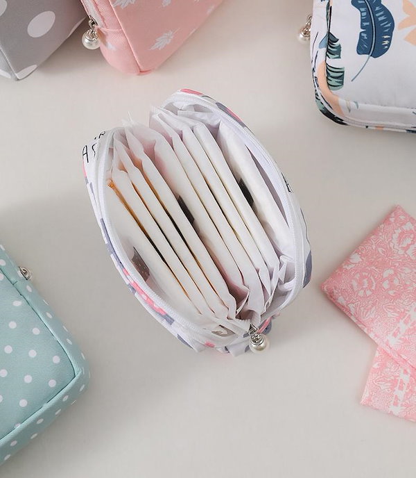 Qoo10] 【即納】ナプキン用ポーチ サニタリーポー