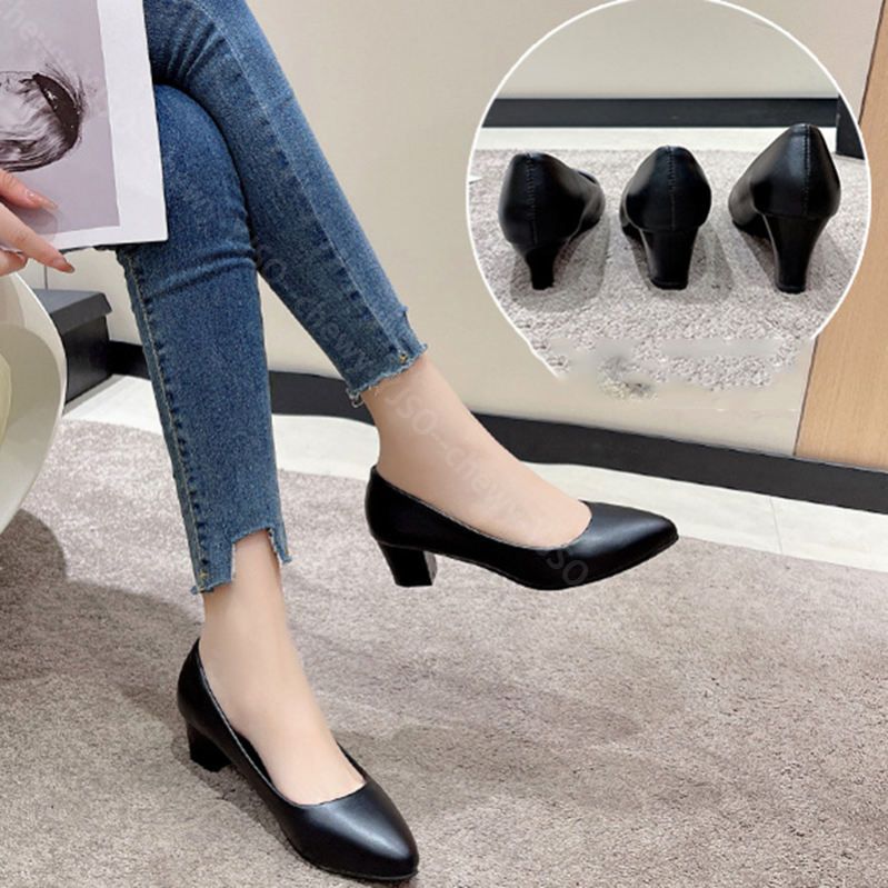 300円OFFクーポン スクエアトゥ ヒール6cm PUレザー レディース 美脚 オフィス カジュアル 就活 リクルート 美脚 冠婚葬祭 ビジネス 仕事 簡単に履ける パンプス ポインテッドトゥ パン