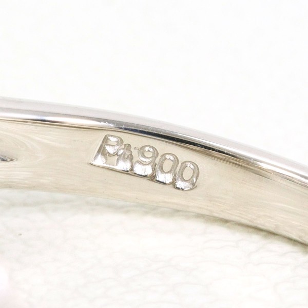 PT900 プラチナ リング 指輪 10号 ダイヤ 0.50 総重量約5.4g ジュエリー 中古 PT900 プラチナ リング 指輪 10号 ダイヤ 0.50 総重量約5.4g ジュエリー 中古