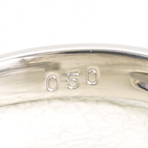 PT900 プラチナ リング 指輪 10号 ダイヤ 0.50 総重量約5.4g ジュエリー 中古 PT900 プラチナ リング 指輪 10号 ダイヤ 0.50 総重量約5.4g ジュエリー 中古