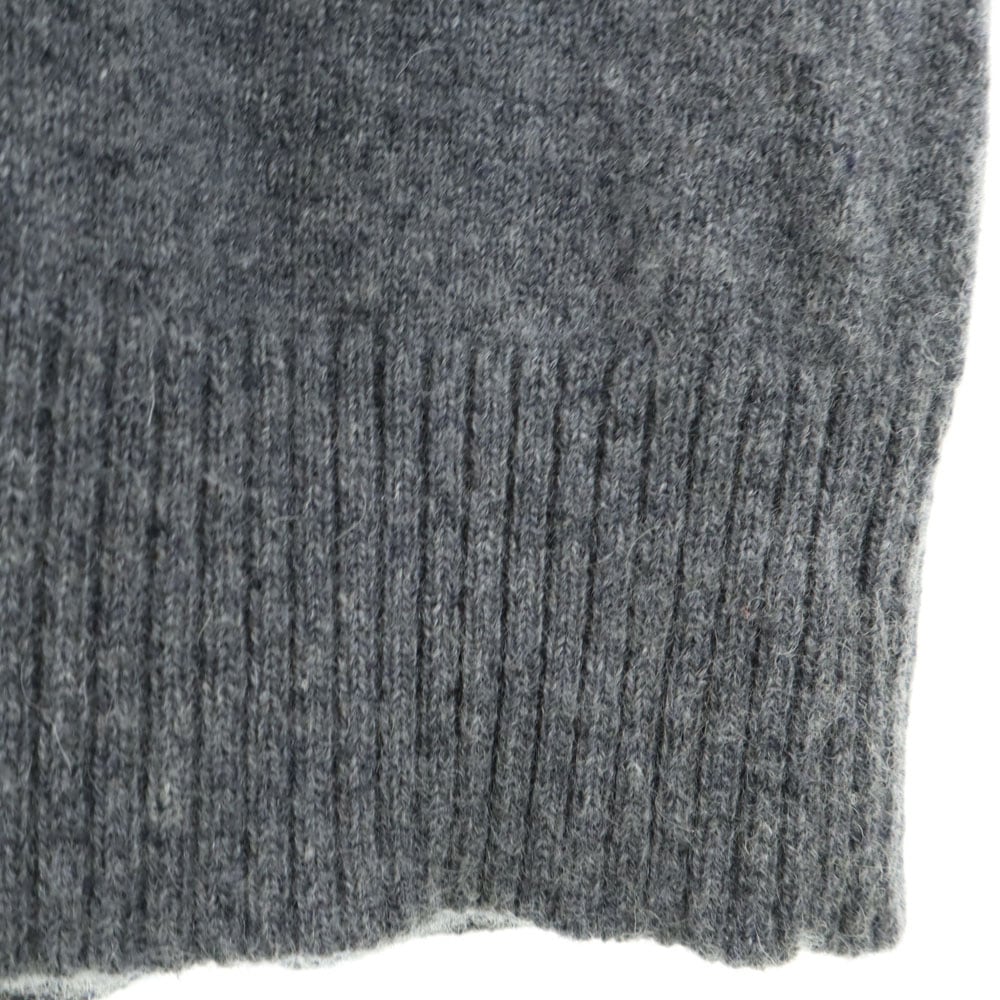 ウール 長袖 タートルネック ニット ワンピース グレー レディース ウール 長袖 タートルネック ニット ワンピース グレー レディース