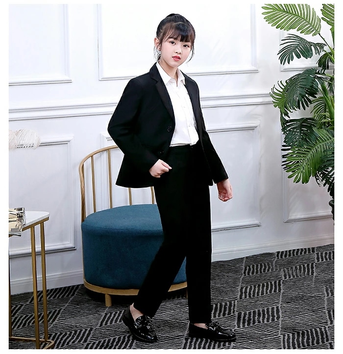【TIME HOLDER】子供 入学式 スーツ 卒業 女の子 子供服 卒園 入学式 パンツスーツ キッズ スーツ ジュニア 子供 フォーマル スーツ 小学校 高校生 卒業式 スーツ セットアップ 七五
