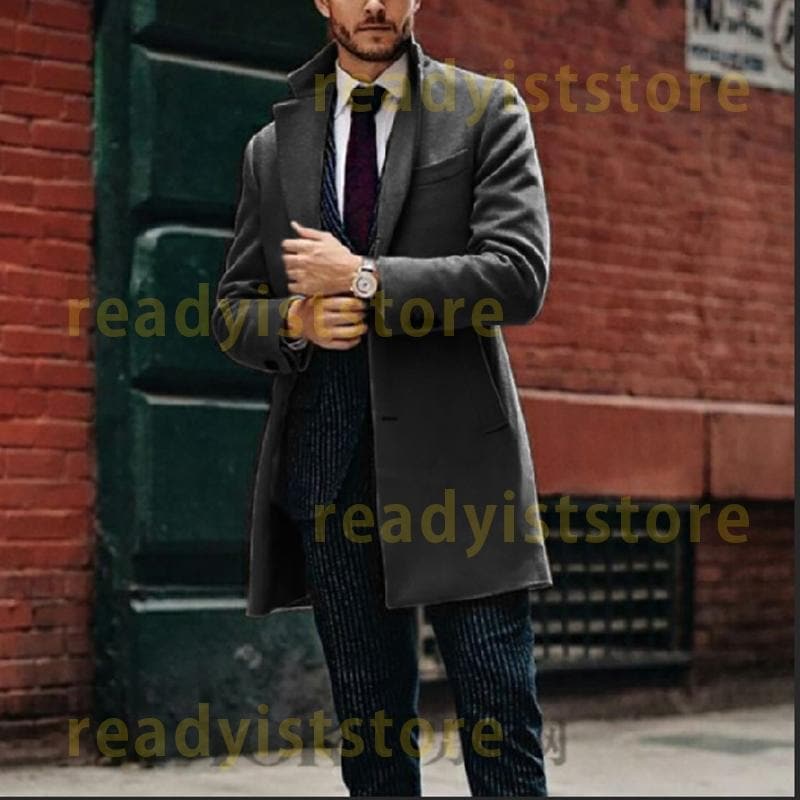 チェスターコート メンズ カジュアル スプリングコート コート ミディアム ファッション ベンチコート 通学 通勤 仕事 トレンチコート 開襟 長袖 ビジネスコート