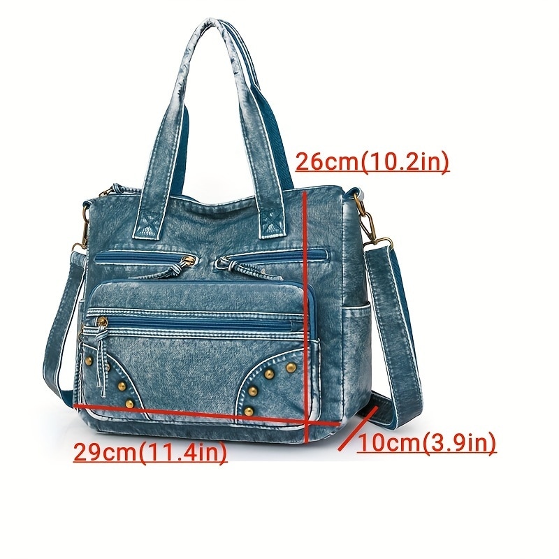 レトロデザインハンドバッグ取り外し可能ショルダーストラップ多機能ポケット レトロデザインハンドバッグ取り外し可能ショルダーストラップ多機能ポケット