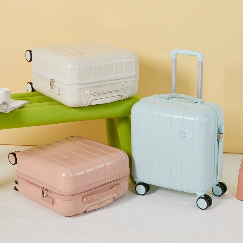 レディース スーツケース トロリーケース 超小型 軽飛行機 搭乗不要 パスワード不要 スーツケース ミニスーツケース