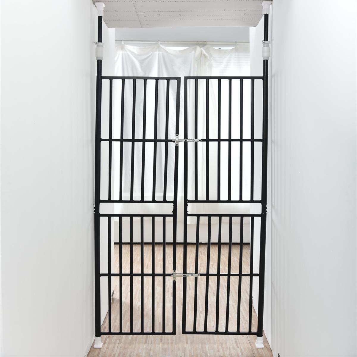 ペット高さ調節対応 191255cm ドア ケージ 取付幅8591cm 留守番 保護 ネコ ペット高さ調節対応 191255cm ドア ケージ 取付幅8591cm 留守番 保護 ネコ
