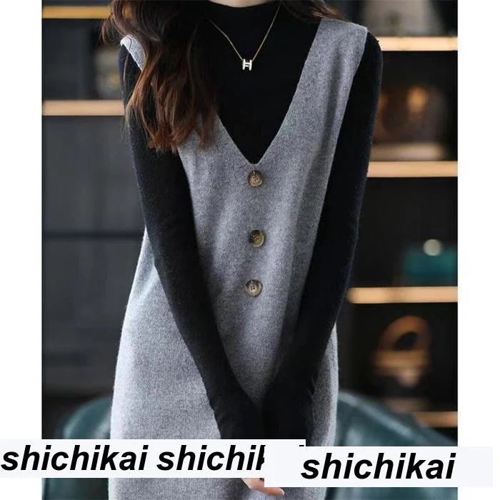 新生活 ニットベスト レディース ベストワンピース ロング トップス プルオーバー ゆったり レイヤード vネック ノースリーブ 体型カバー 重ね着 上品 プレゼント ギフト 冬物 秋冬 秋物 新生活 ニットベスト レディース ベストワンピース ロング トップス プルオーバー ゆったり レイヤード vネック ノースリーブ 体型カバー 重ね着 上品 プレゼント ギフト 冬物 秋冬 秋物