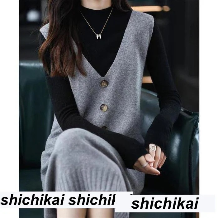 新生活 ニットベスト レディース ベストワンピース ロング トップス プルオーバー ゆったり レイヤード vネック ノースリーブ 体型カバー 重ね着 上品 プレゼント ギフト 冬物 秋冬 秋物 新生活 ニットベスト レディース ベストワンピース ロング トップス プルオーバー ゆったり レイヤード vネック ノースリーブ 体型カバー 重ね着 上品 プレゼント ギフト 冬物 秋冬 秋物