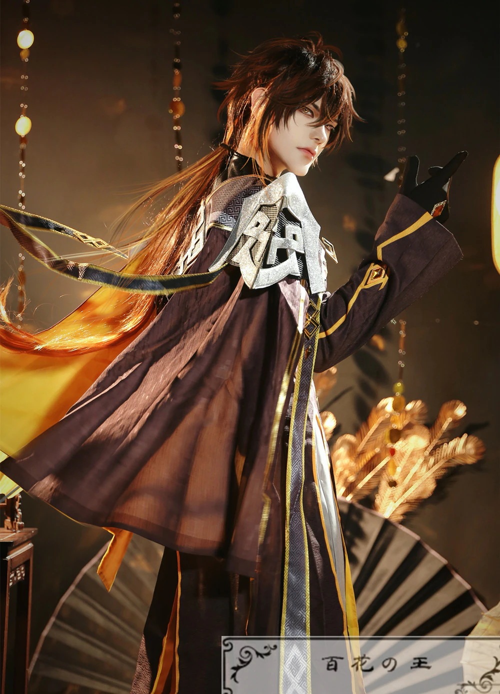 原神 Genshin げんしん 岩神モラクス 岩王帝君 鍾離 コスプレ衣装 コスチューム