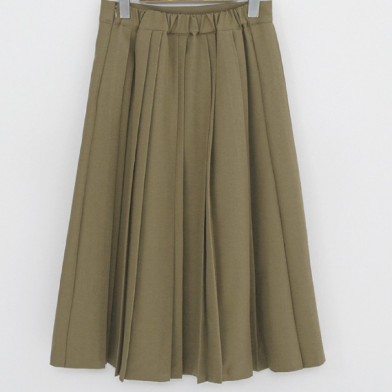 クリック＆ファニールネンプリーツスカート