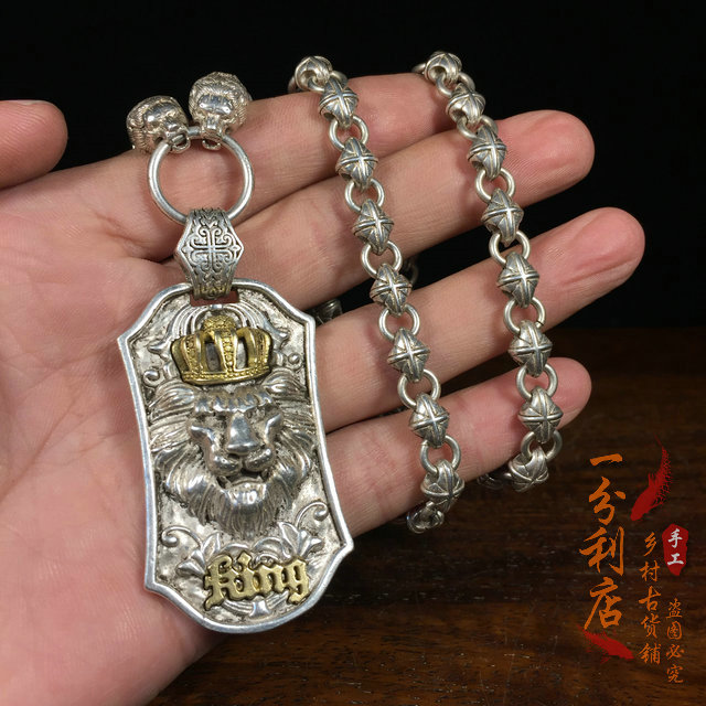 ネパールシルバースミスピュアハンドメイドライオンキングビースト ネパールシルバースミスピュアハンドメイドライオンキングビースト