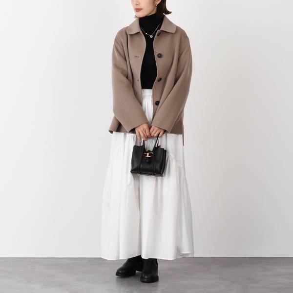 アウター コート LILY リリー ウール ジャケット レディース ベージュ フロントボタン留め サイドポケット 防寒 秋 冬 アウター コート LILY リリー ウール ジャケット レディース ベージュ フロントボタン留め サイドポケット 防寒 秋 冬