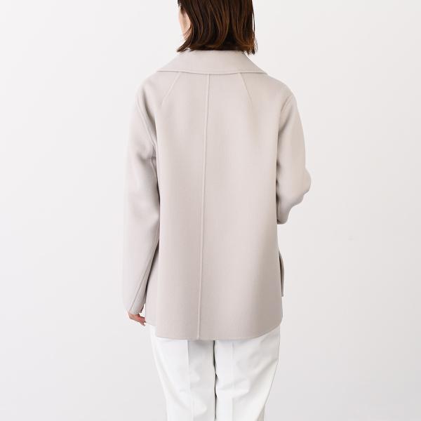 アウター コート LILY リリー ウール ジャケット レディース ベージュ フロントボタン留め サイドポケット 防寒 秋 冬 アウター コート LILY リリー ウール ジャケット レディース ベージュ フロントボタン留め サイドポケット 防寒 秋 冬