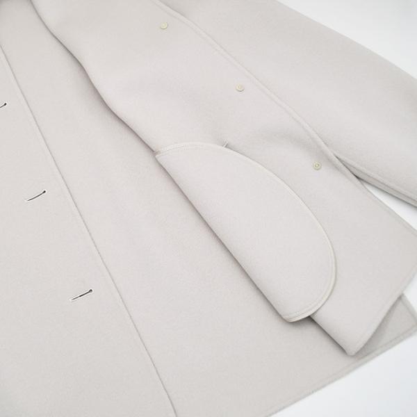 アウター コート LILY リリー ウール ジャケット レディース ベージュ フロントボタン留め サイドポケット 防寒 秋 冬 アウター コート LILY リリー ウール ジャケット レディース ベージュ フロントボタン留め サイドポケット 防寒 秋 冬