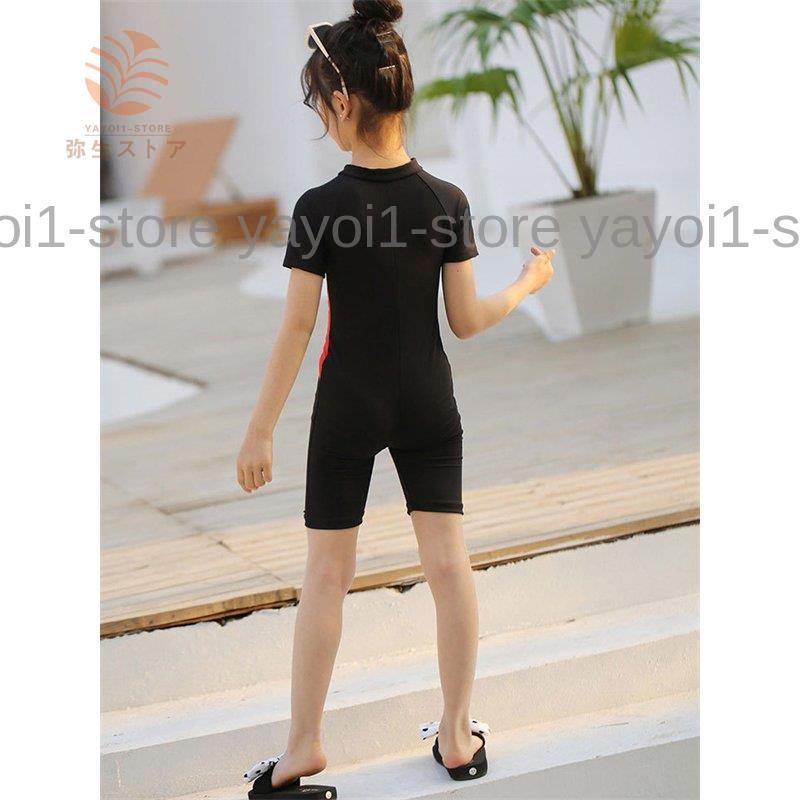 【急速出荷!】スクール水着 女の子 水着 キッズ ジュニア女児用 体型カバー 学校 水着 女子 子供 紺 無地 ワンピースタイプ