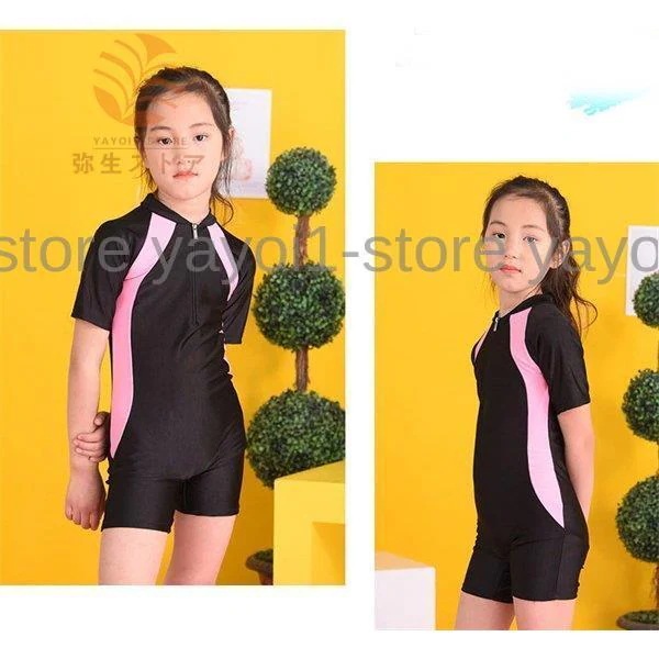 【急速出荷!】スクール水着 女の子 水着 キッズ ジュニア女児用 体型カバー 学校 水着 女子 子供 紺 無地 ワンピースタイプ