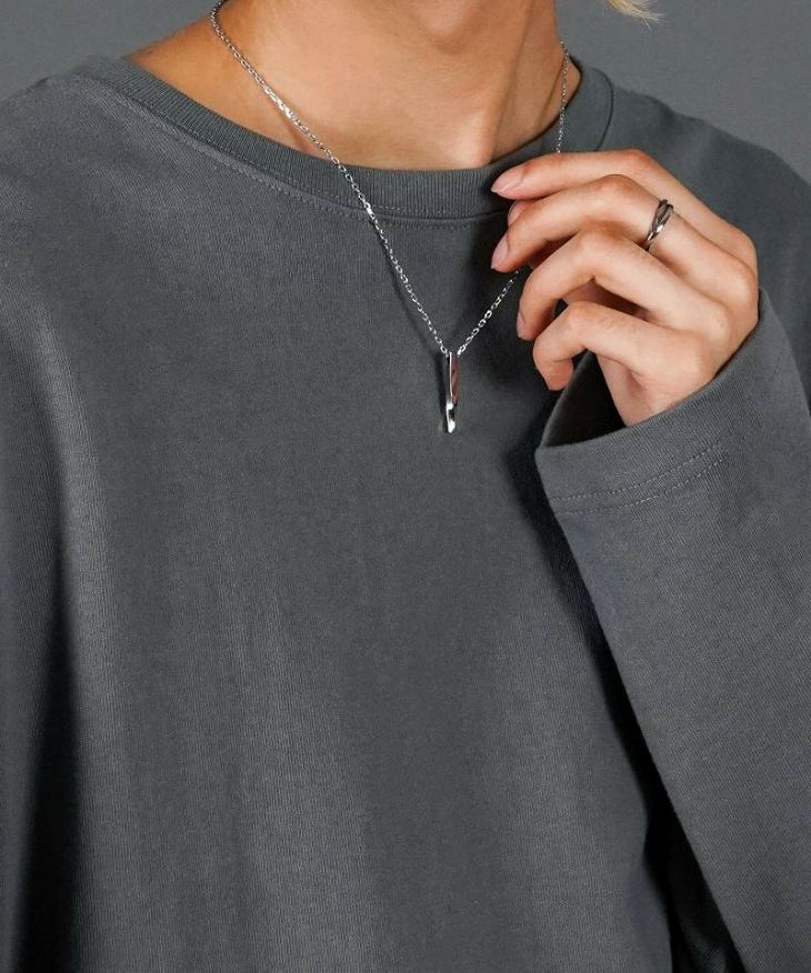 ネックレス メンズ 【WEB限定】ツイストロッドネックレス サージカルステンレス LH-03NE0405 ステンレス アレルギーフリー クリスマス 誕生日 プレゼント ギフト 彼氏 【ネコポス】 ネックレス メンズ 【WEB限定】ツイストロッドネックレス サージカルステンレス LH-03NE0405 ステンレス アレルギーフリー クリスマス 誕生日 プレゼント ギフト 彼氏 【ネコポス】