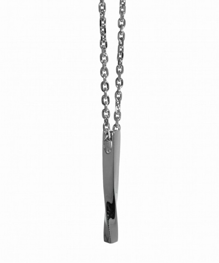 ネックレス メンズ 【WEB限定】ツイストロッドネックレス サージカルステンレス LH-03NE0405 ステンレス アレルギーフリー クリスマス 誕生日 プレゼント ギフト 彼氏 【ネコポス】 ネックレス メンズ 【WEB限定】ツイストロッドネックレス サージカルステンレス LH-03NE0405 ステンレス アレルギーフリー クリスマス 誕生日 プレゼント ギフト 彼氏 【ネコポス】