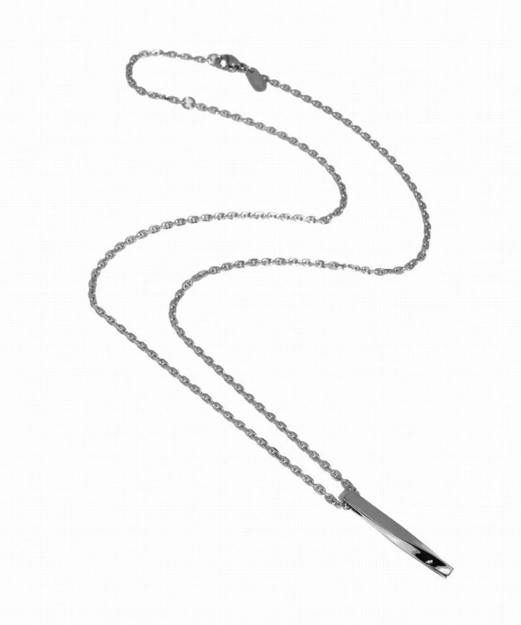 ネックレス メンズ 【WEB限定】ツイストロッドネックレス サージカルステンレス LH-03NE0405 ステンレス アレルギーフリー クリスマス 誕生日 プレゼント ギフト 彼氏 【ネコポス】 ネックレス メンズ 【WEB限定】ツイストロッドネックレス サージカルステンレス LH-03NE0405 ステンレス アレルギーフリー クリスマス 誕生日 プレゼント ギフト 彼氏 【ネコポス】
