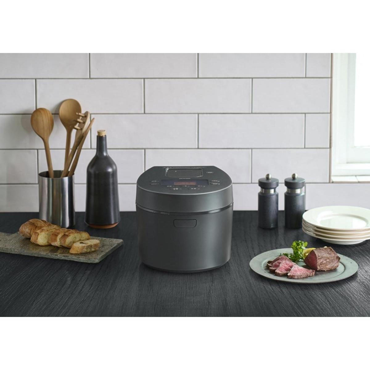 アイリスオーヤマ IHジャー 炊飯器 3合 RC-IL30-HA アッシュ 銘柄炊き