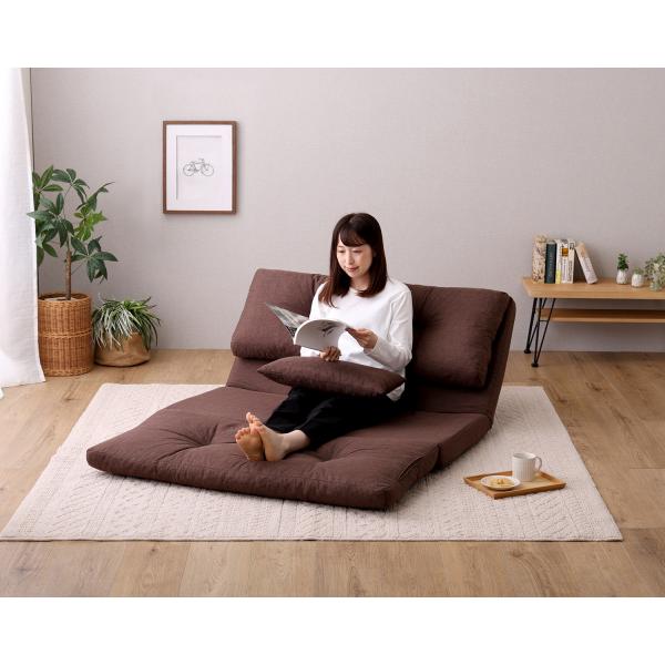 ソファー ソファ 1人掛け リクライニング 一人掛け 座椅子 ローソファ 完成品 パーソナルチェア ひとり用 2人でも使えるビッグサイズ