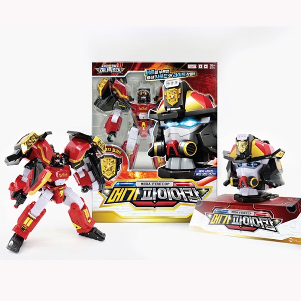 ミニ特攻隊/最強警察/メガファイアカップ/大型サイズ/LED ライト/サウンド/消防隊員/頭に変身/変身ロボット/合体/MEGA FIRE COP/メガファイアコップ/ジャスティスタイタン/正品 ミニ特攻隊/最強警察/メガファイアカップ/大型サイズ/LED ライト/サウンド/消防隊員/頭に変身/変身ロボット/合体/MEGA FIRE COP/メガファイアコップ/ジャスティスタイタン/正品