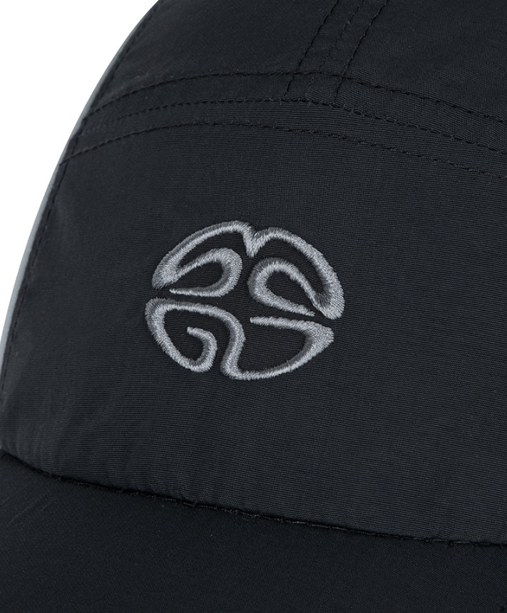 【mahagrid】24SS★ NYLON WAVE CAMP CAP ช้อป Mahagrid Nylon Wave Camp Cap Blackของแท้ที่ SASOM