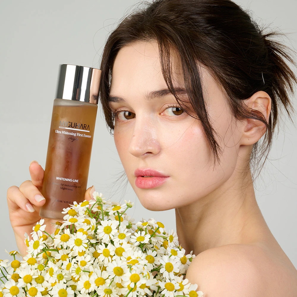 [SET] ウルトラ美.白セット l カモミール 美容液 敏感肌用 鎮静 保湿 肌荒れ防止 スキンケア 低刺激 保湿 赤み 肌バリア 無香料 敏感肌 潤い 肌リセット ナチュラル成分 トラブル肌