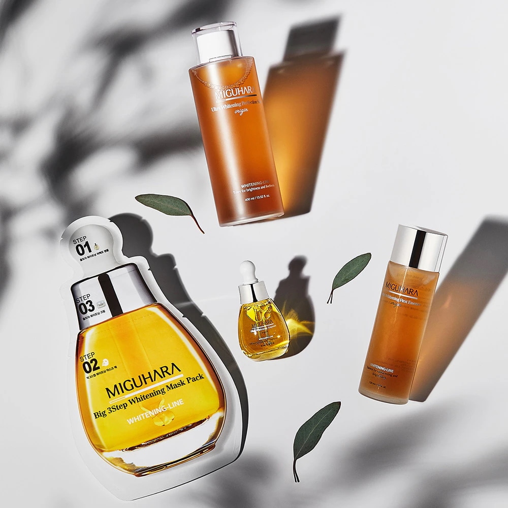 [SET] ウルトラ美.白セット l カモミール 美容液 敏感肌用 鎮静 保湿 肌荒れ防止 スキンケア 低刺激 保湿 赤み 肌バリア 無香料 敏感肌 潤い 肌リセット ナチュラル成分 トラブル肌