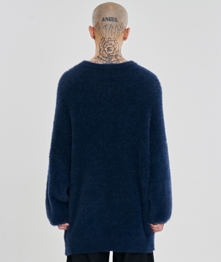 AJO AJOBYAJO】 [PBA] DBOF Nylon Sweater