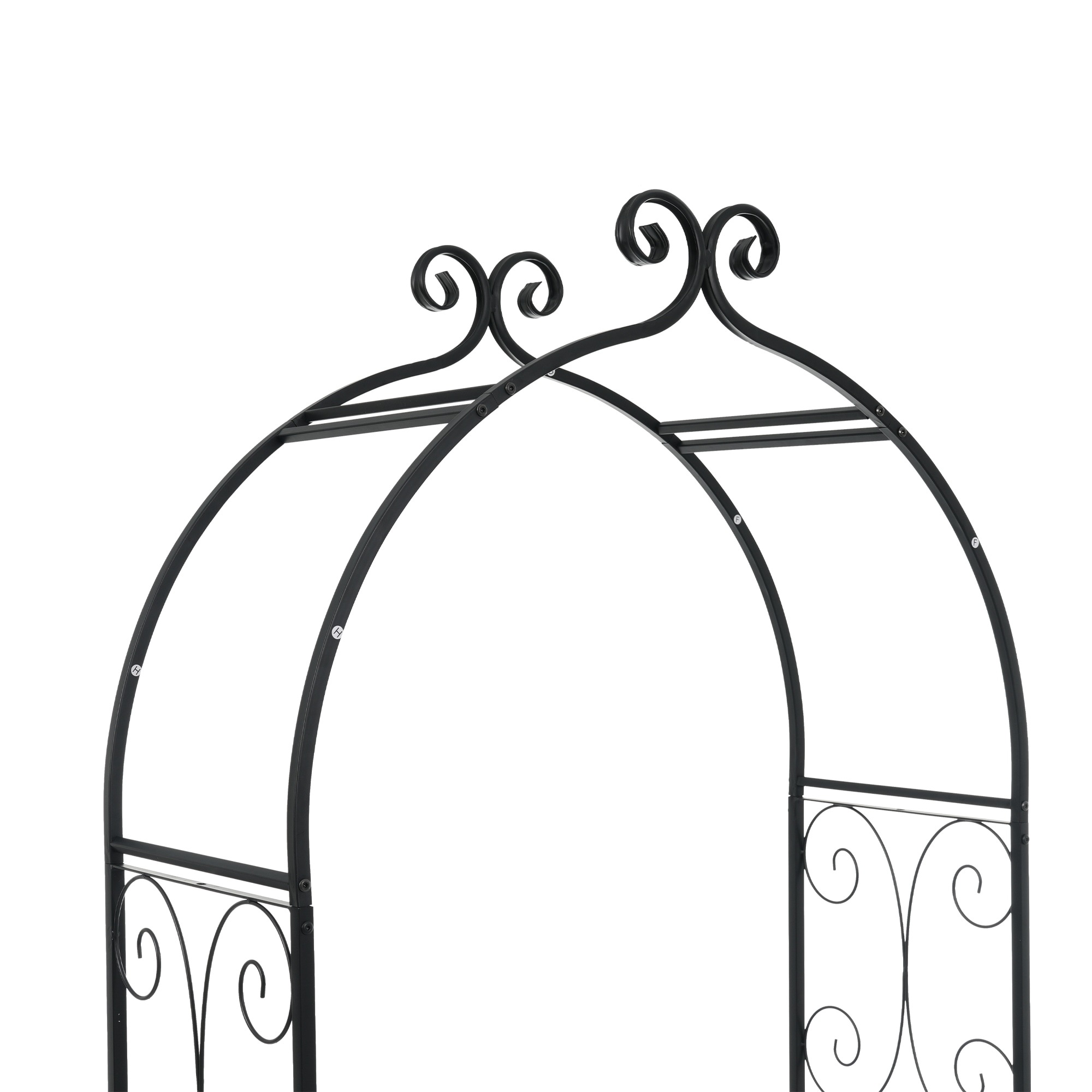 1909ガーデンベンチ 2人掛け ガーデンアーチ ローズアーチ 園芸