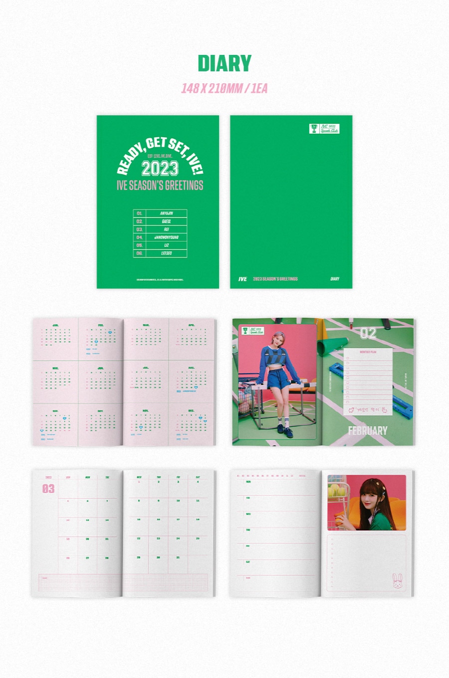 IVE - 2023 SEASONS GREETINGS [ READY, GET SET, IVE ]