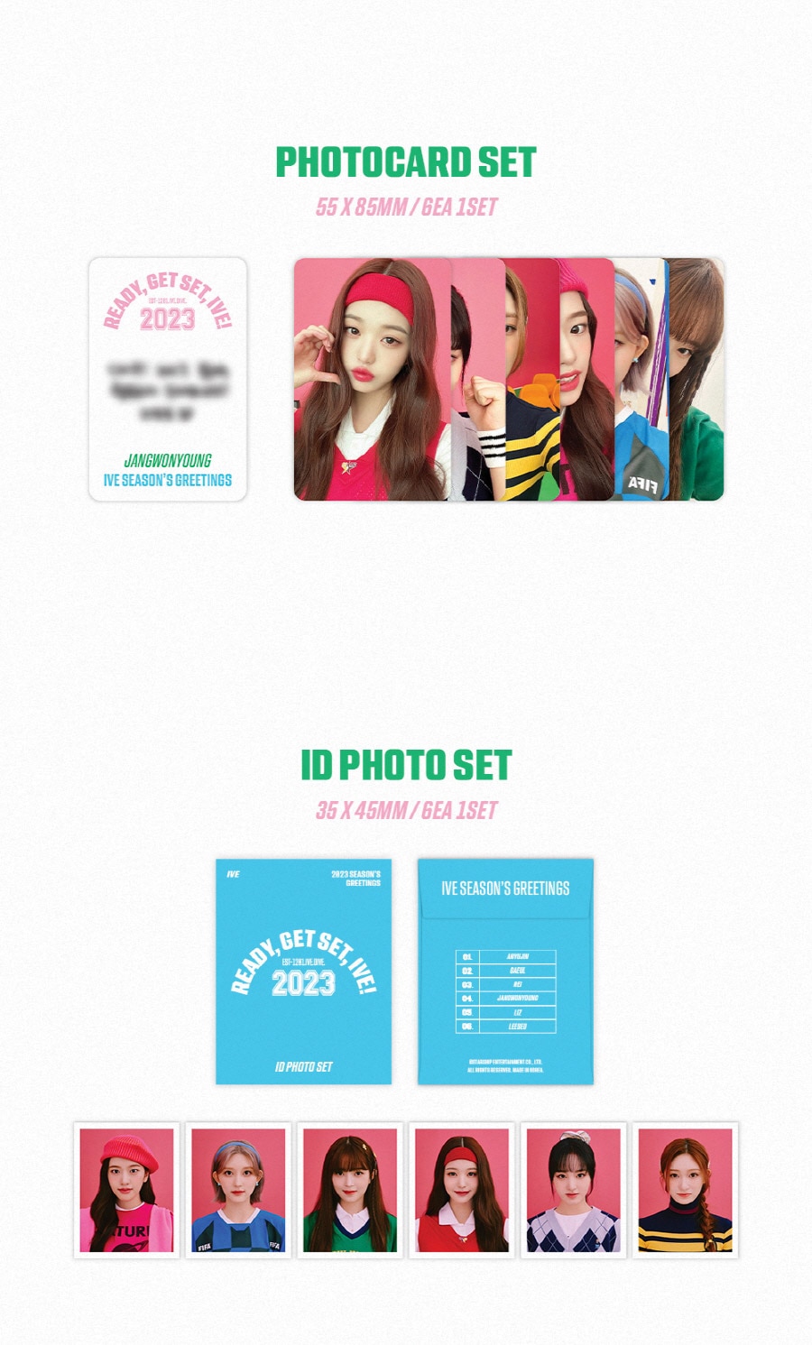 IVE - 2023 SEASONS GREETINGS [ READY, GET SET, IVE ]