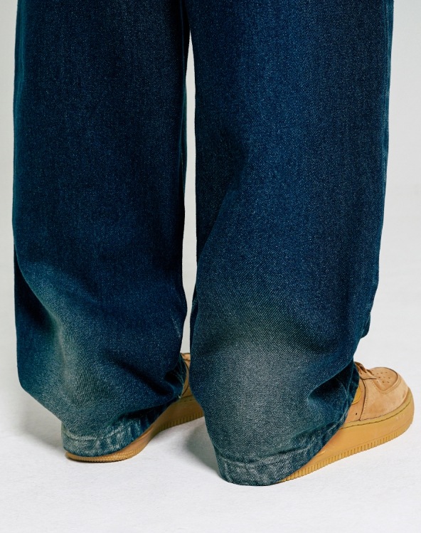 JEMUT正規品★23SS★Western Two Tuck ワイド デニムパンツ JEMUT正規品☆23SS☆Western Two Tuck ワイド デニムパンツ