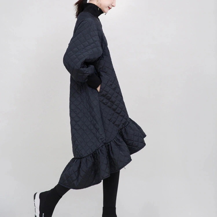 JFashion 中綿ワンピ マーメイド キルティング ミドル丈 レディース 保温 ック ロングワンピース 風 ゆる ワンピ ドレス メガ割