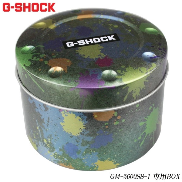 カシオ G-SHOCK 腕時計 メンズ 反転液晶 Street Spiritシリーズ メタルカバード GM-5600SS-1