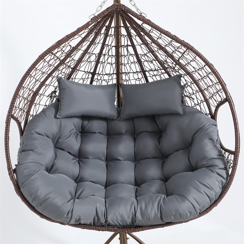 防水性と太陽の吊り下げ式バスケットダブルシート単一鳥の巣スイングクッション 単一の真空パッケージが必要な場合( Standard)追加 防水性と太陽の吊り下げ式バスケットダブルシート単一鳥の巣スイングクッション 単一の真空パッケージが必要な場合( Standard)追加