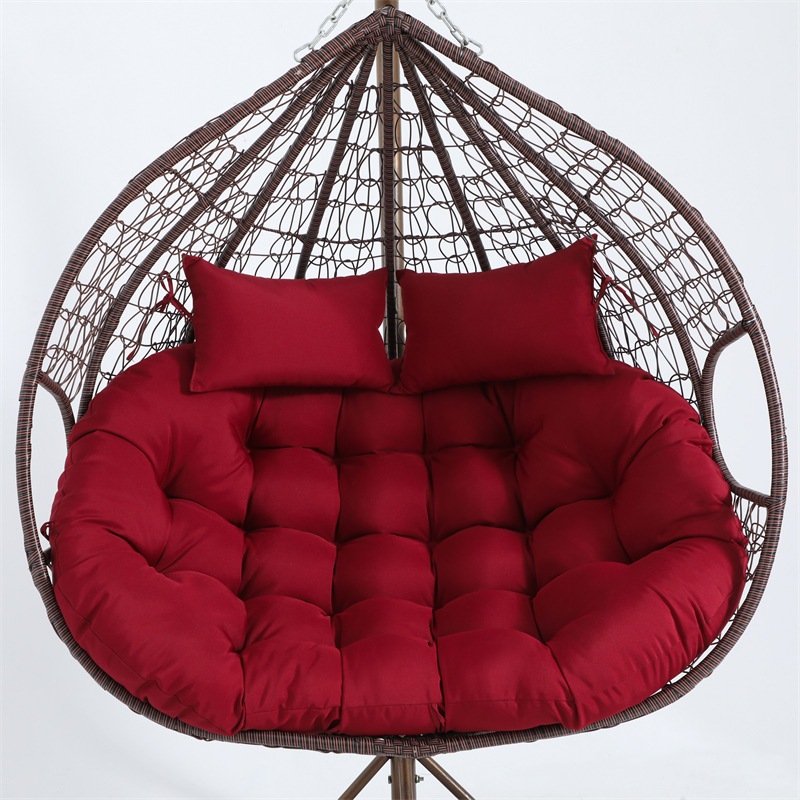 防水性と太陽の吊り下げ式バスケットダブルシート単一鳥の巣スイングクッション 単一の真空パッケージが必要な場合( Standard)追加 防水性と太陽の吊り下げ式バスケットダブルシート単一鳥の巣スイングクッション 単一の真空パッケージが必要な場合( Standard)追加