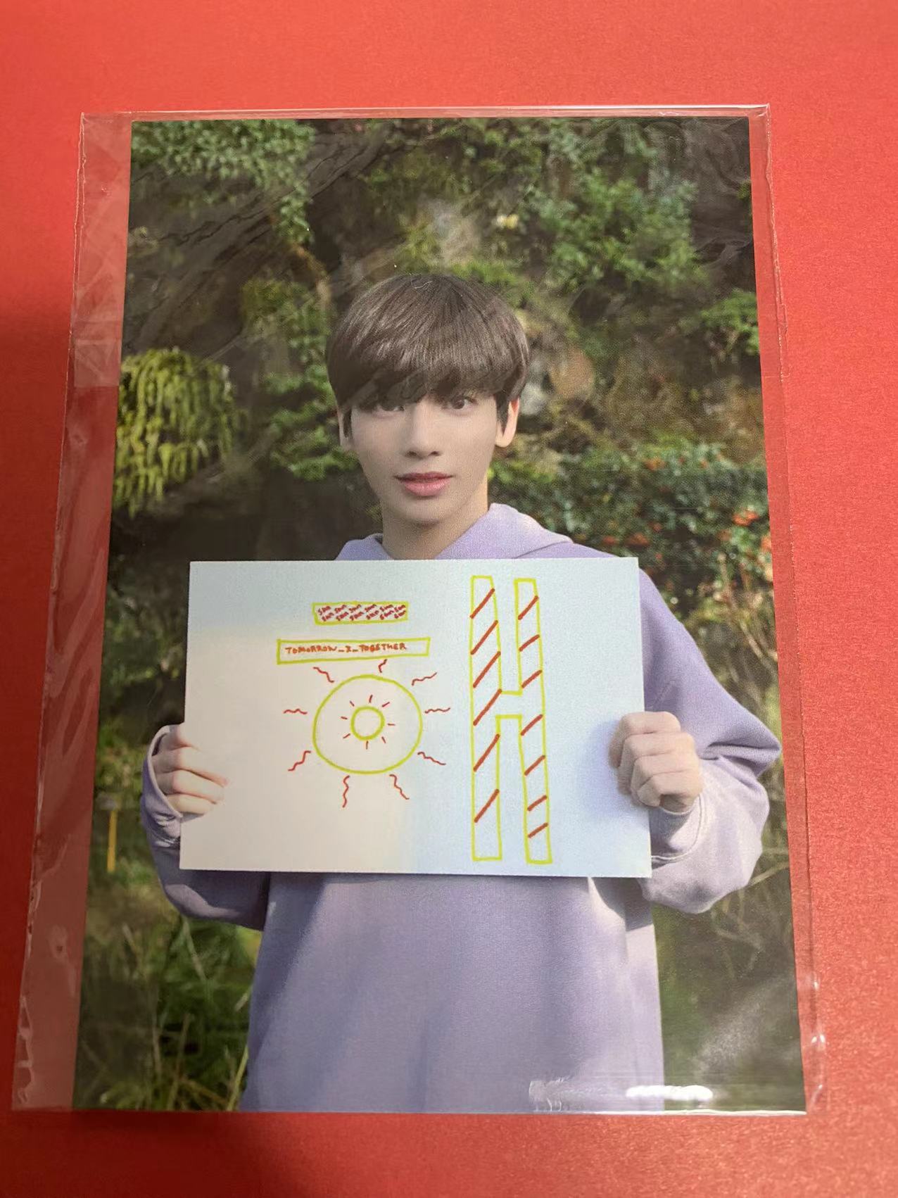 TXT テヒョン crown サノク 公式 2024年新作 TXT テヒョン 公開放送 サノク トレカ 事前収録