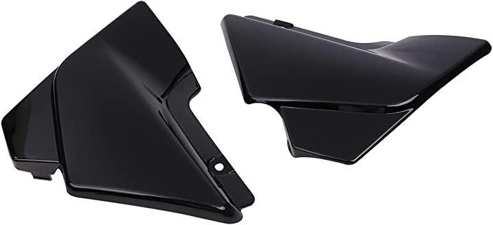 ホンダ用 サイドカバー 左右セット CB400SF VTEC SPEC3 NC39 NC42 REVO 等 汎用 社外品(ブラック)
