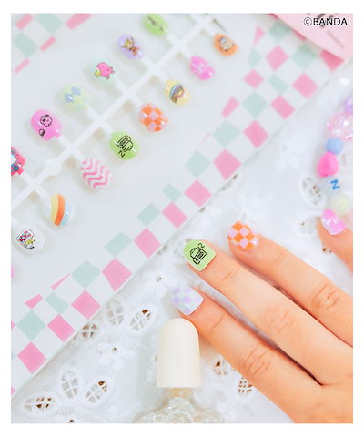 Qoo10] オールオルン キッズコスメ たまごっち ネイルチップ : ネイル