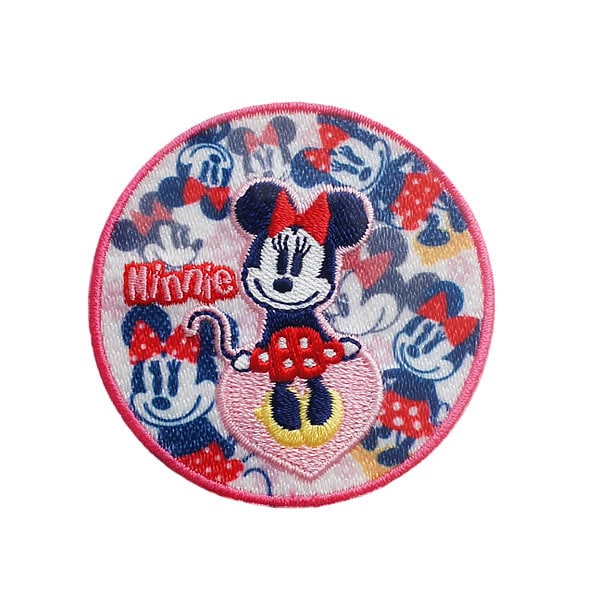 Qoo10] ディズニー 国内配送 ミニー ワッペン キャラクター