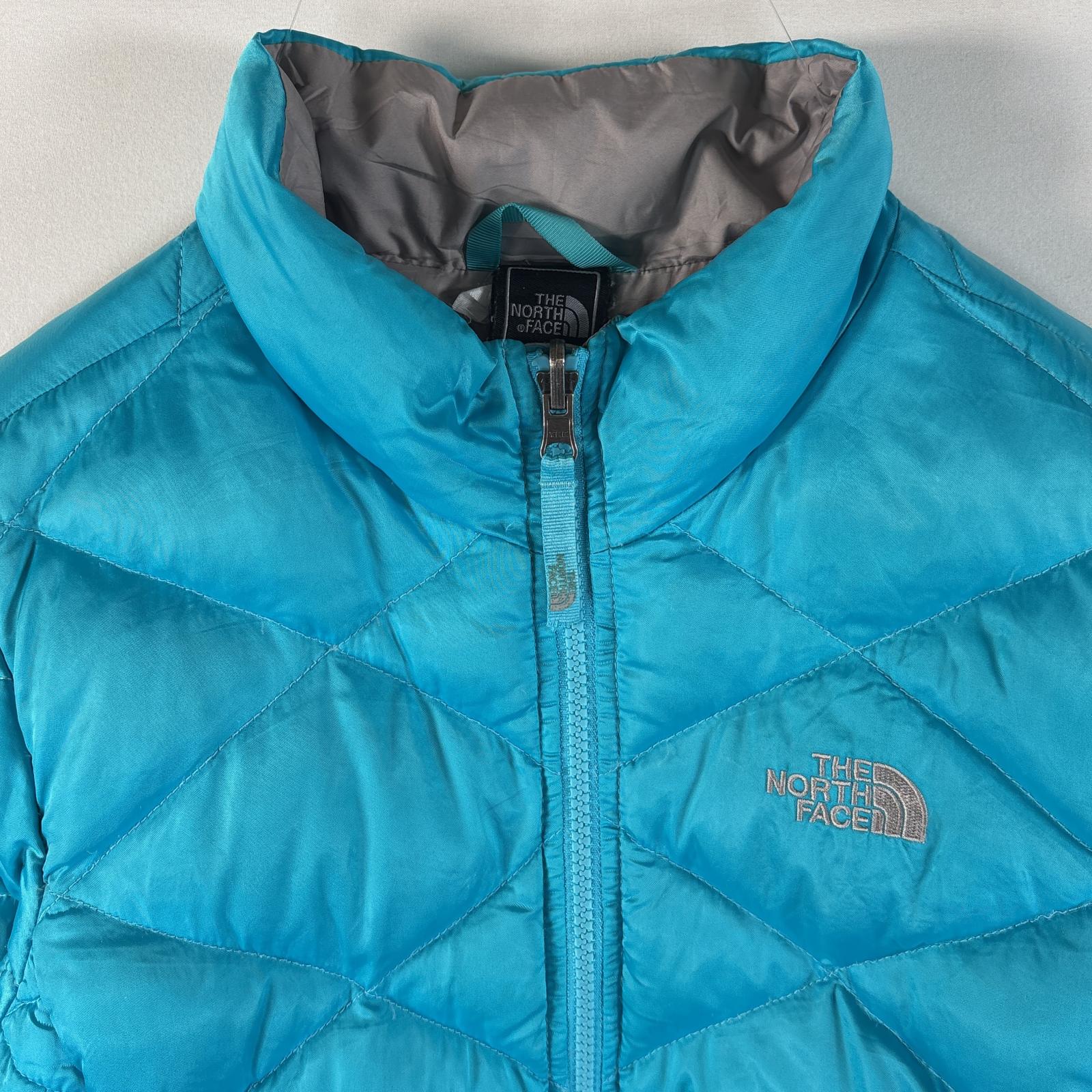 古着 ダウンジャケット ワンポイントロゴ刺繍 550fill フルジップ L 14/16 水色 キッズ 古着 ダウンジャケット ワンポイントロゴ刺繍 550fill フルジップ L 14/16 水色 キッズ